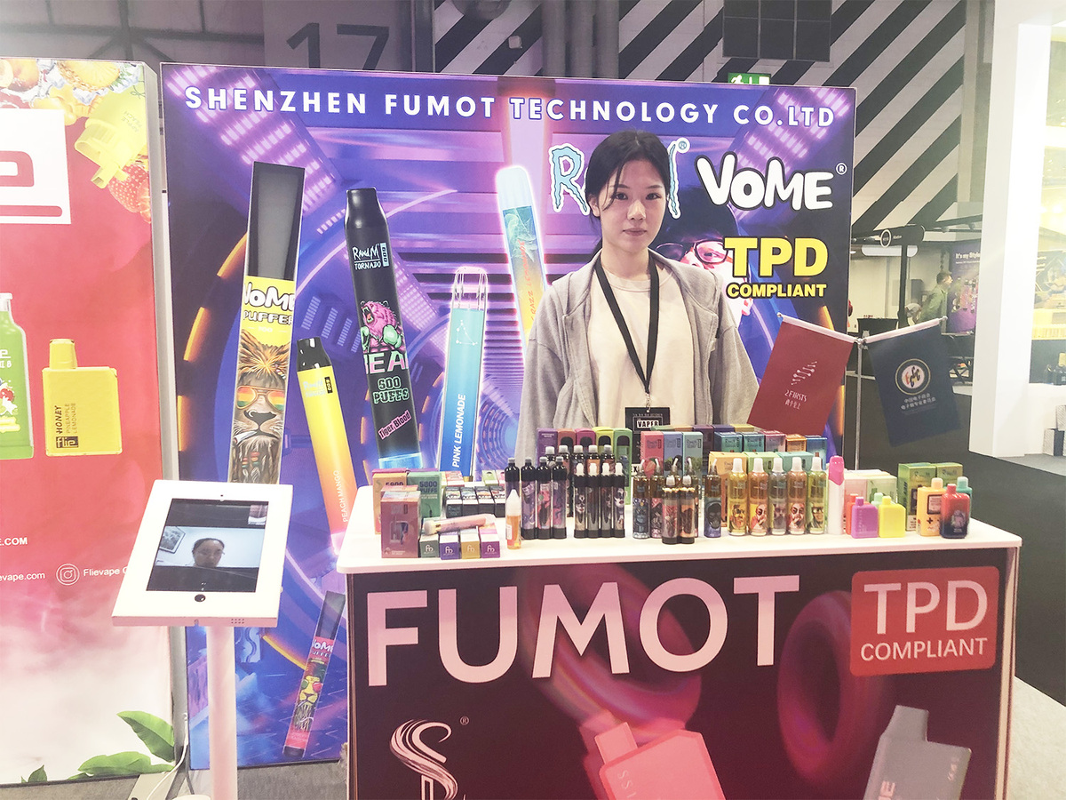 福摩特亮相伯明翰电子烟展:丰富产品来源于不断创新