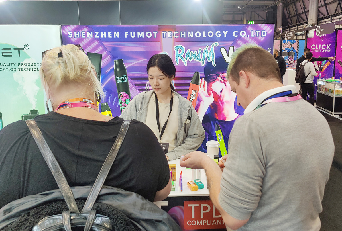 福摩特亮相伯明翰电子烟展：丰富产品来源于不断创新
