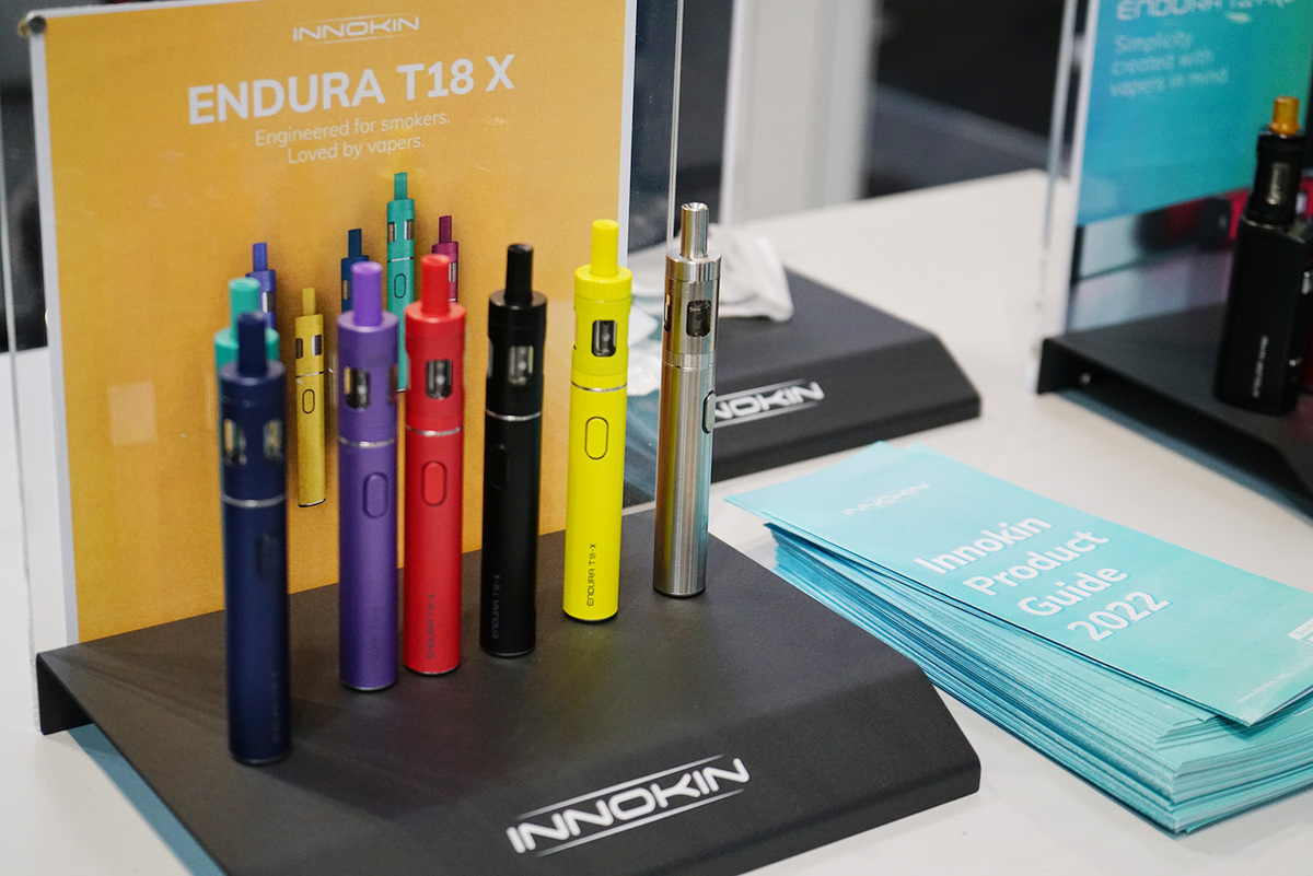 水基烟油唱主角 INNOKIN新宜康展位速览