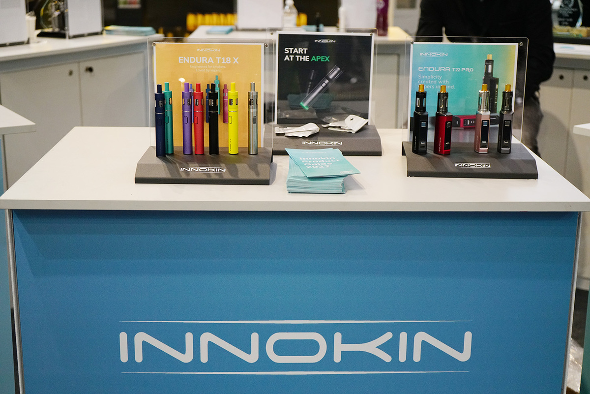 水基烟油唱主角 INNOKIN新宜康展位速览