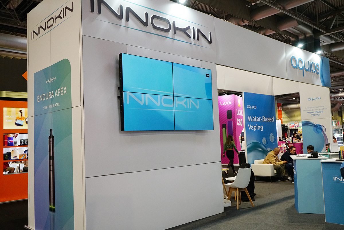 水基烟油唱主角 INNOKIN新宜康展位速览