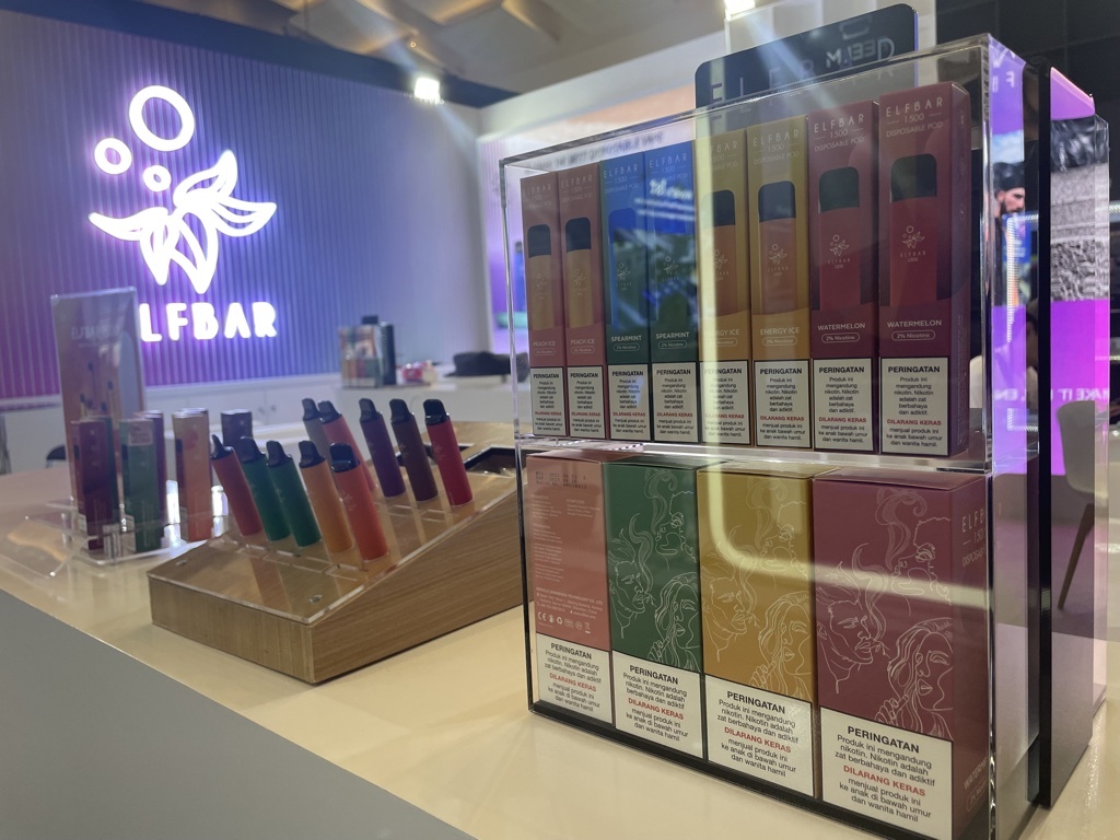 IECIE现场：ELFBAR仅带一款产品参展