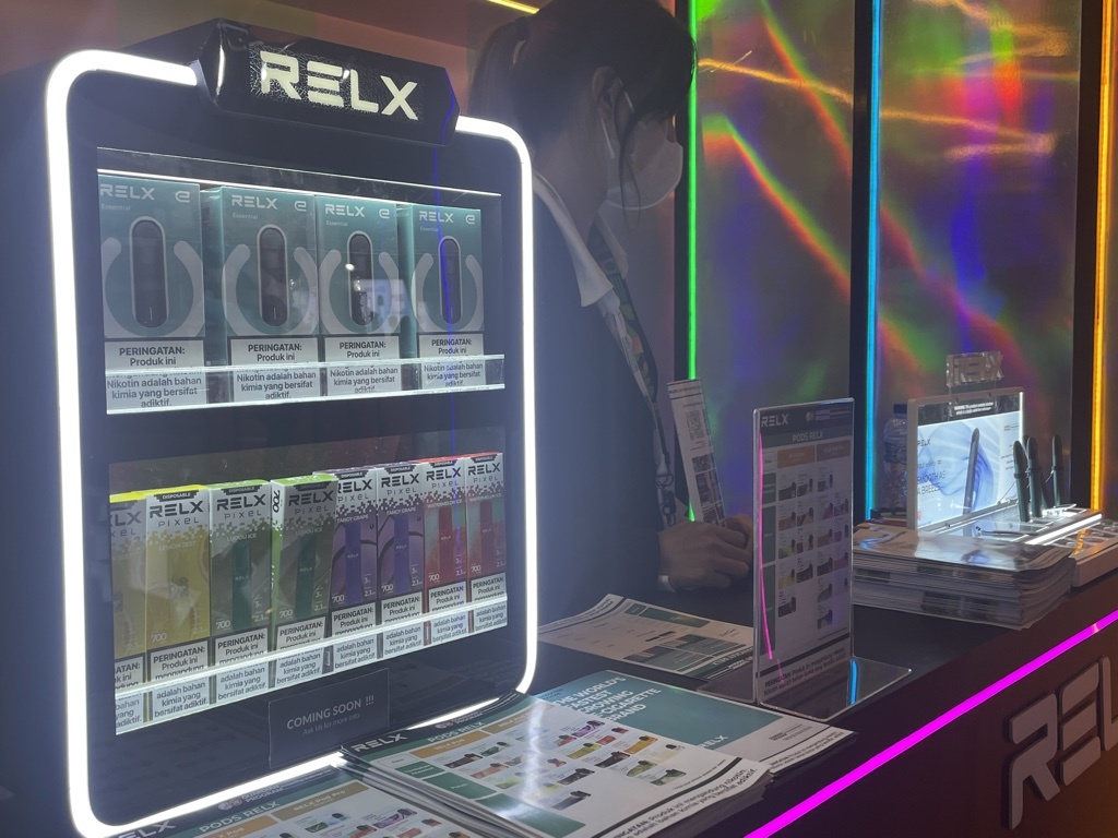 IECIE现场:悦刻展品种类较少 注重会员招募