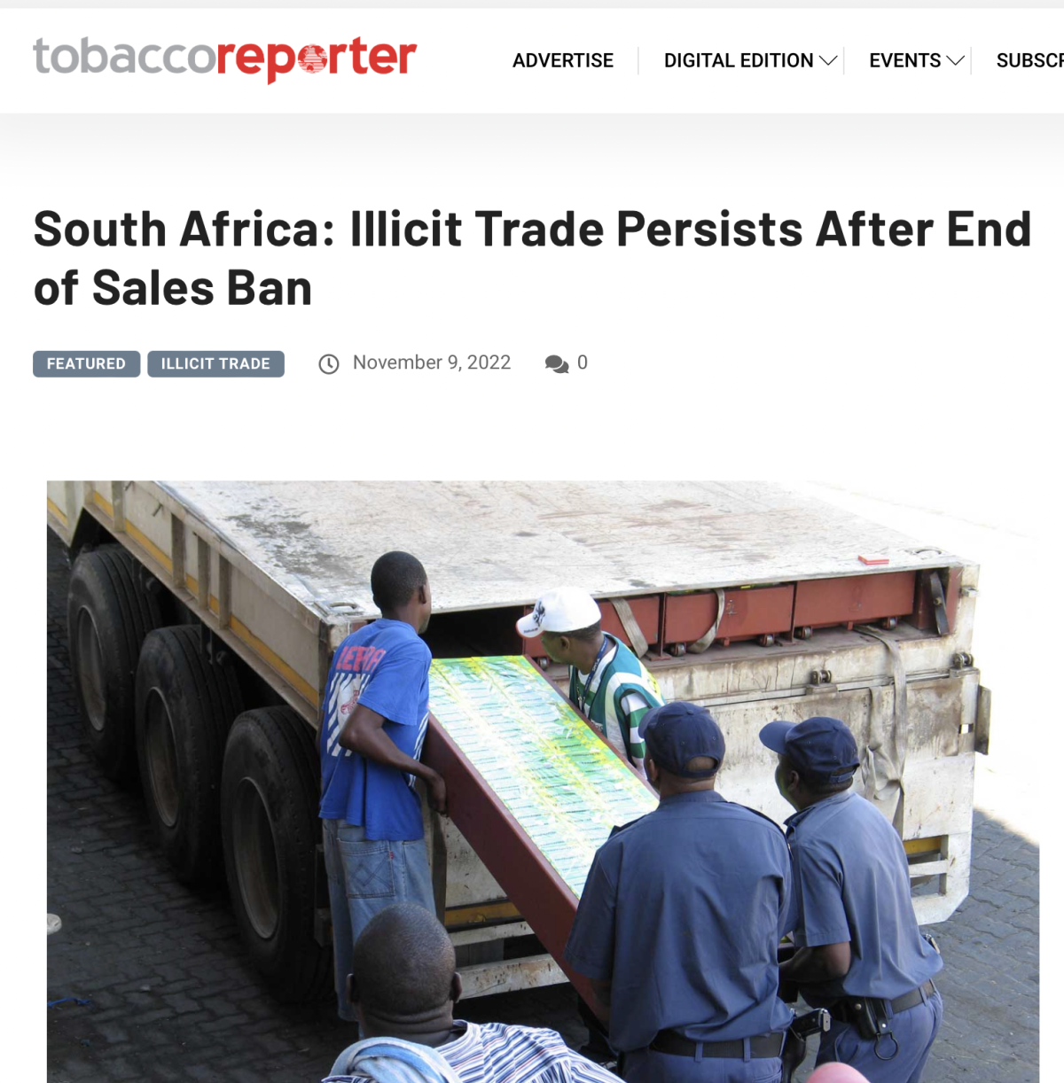 南非电子烟禁令导致黑市猖獗