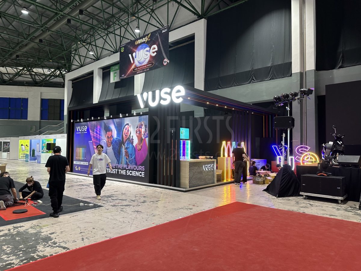 VUSE于马来西亚展出1500口一次性产品