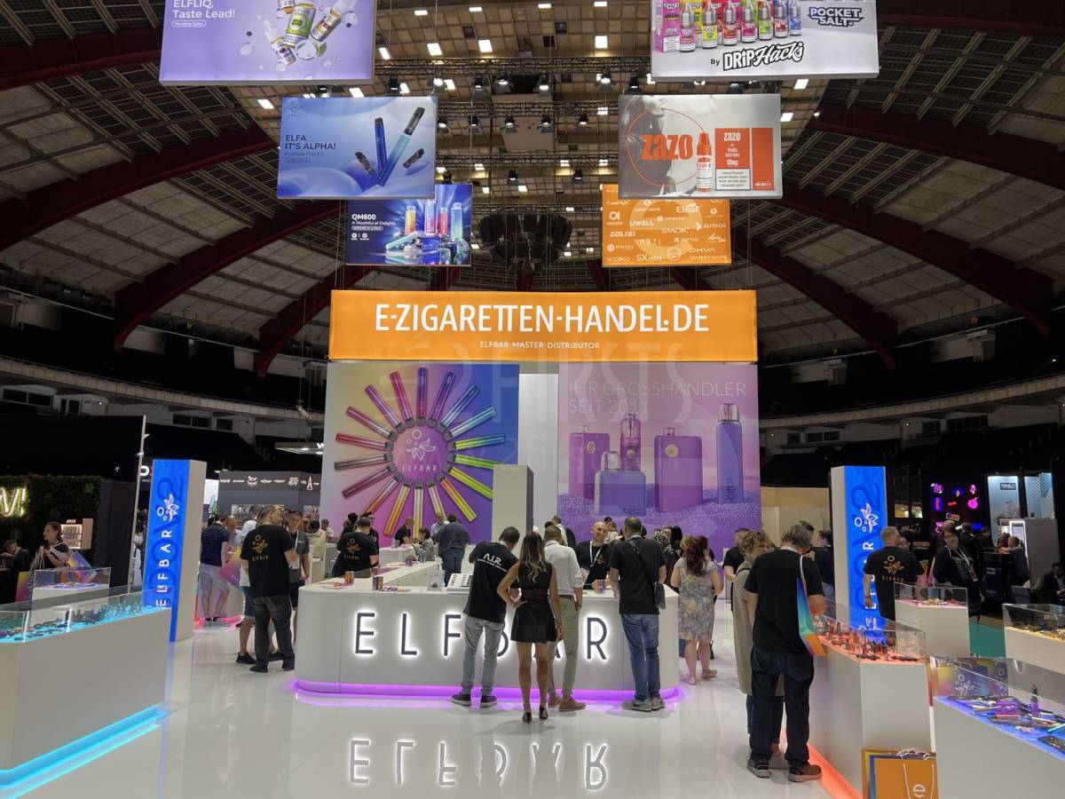 ELFBAR缺席2023多特蒙德烟草展 4家经销商展出相关产品