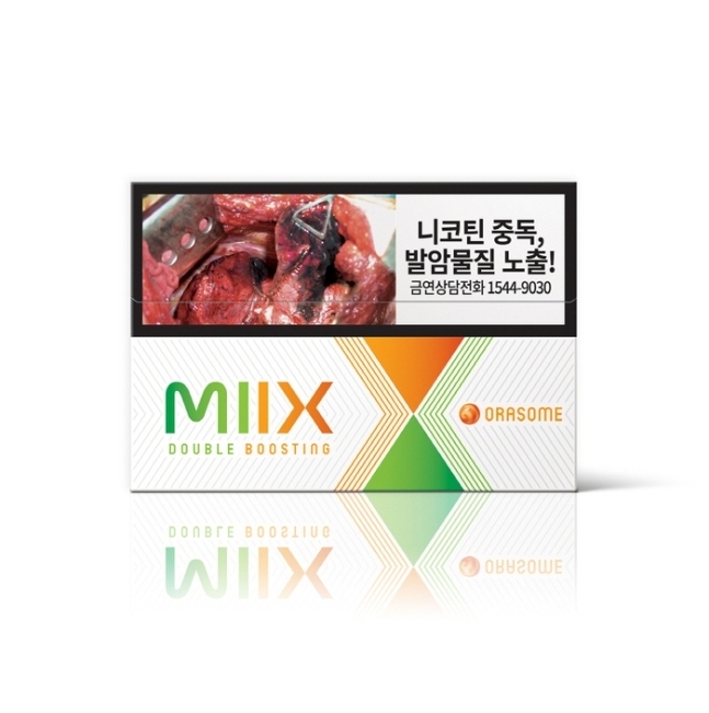 韩国KT&G公司发布新品卷轴混合棒“MIIX ORASOME” 系列产品扩展至12种
