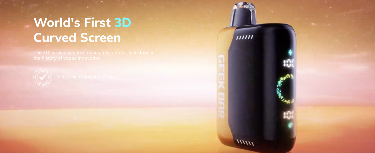 3D曲面+快充？GEEK BAR在美推出升级版电子烟Pulse X