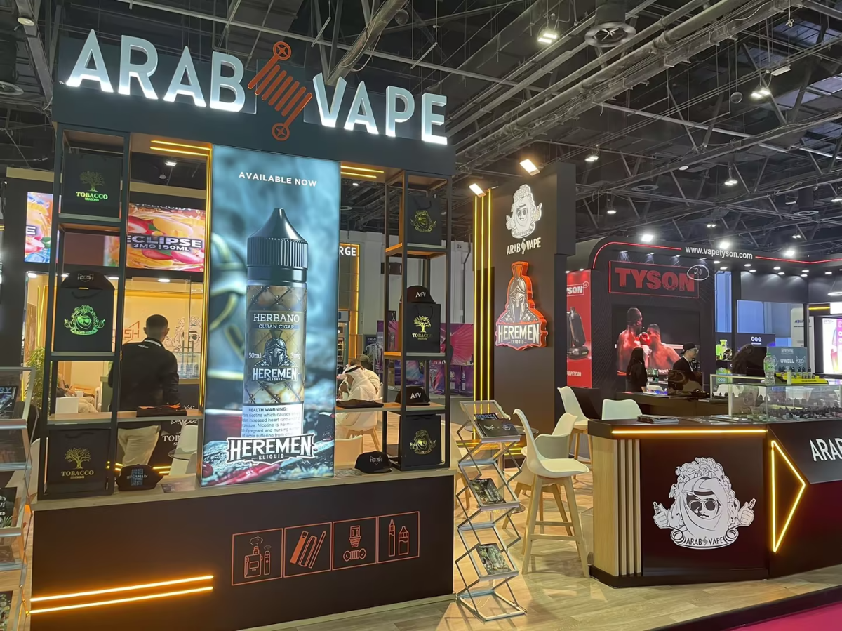 图集｜迪拜世界电子烟展会亮点集锦，各大品牌展台活动引关注