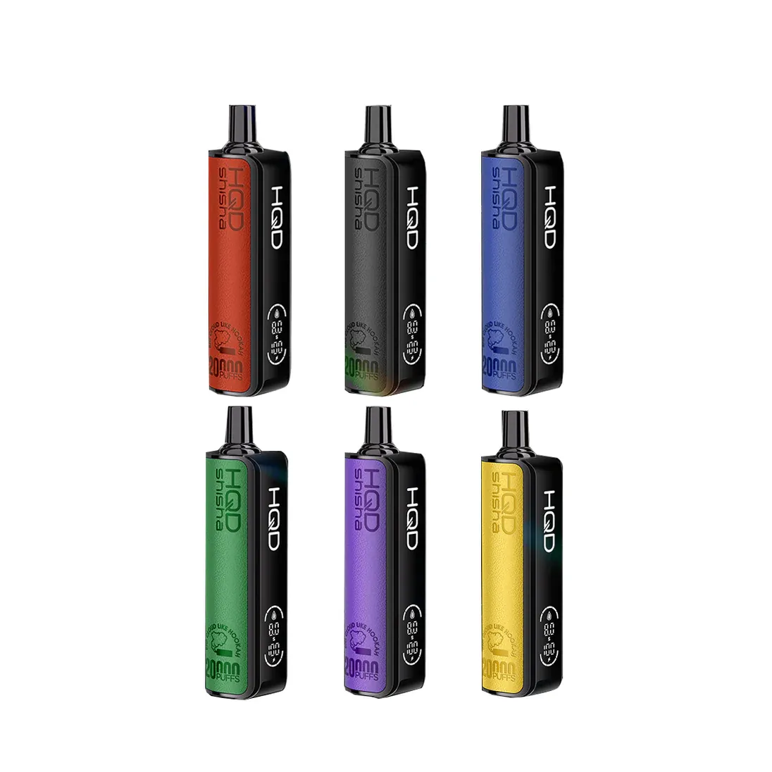 产品｜HQD品牌推出SHISHA 20000水烟式电子烟 尼古丁浓度高于市场同类产品