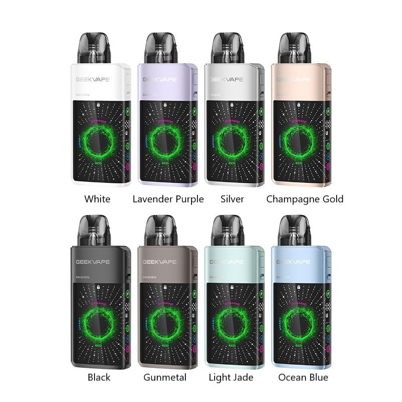 产品|与GeekBar Pulse X 采用同款屏幕 GEEKVAPE新推曲面屏开放式电子烟