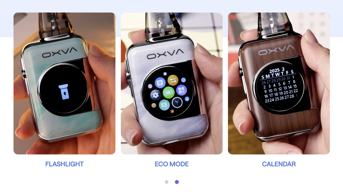 产品|搭载1.09英寸触摸屏+6款实用工具 OXVA推出Xlim SQ Pro 2