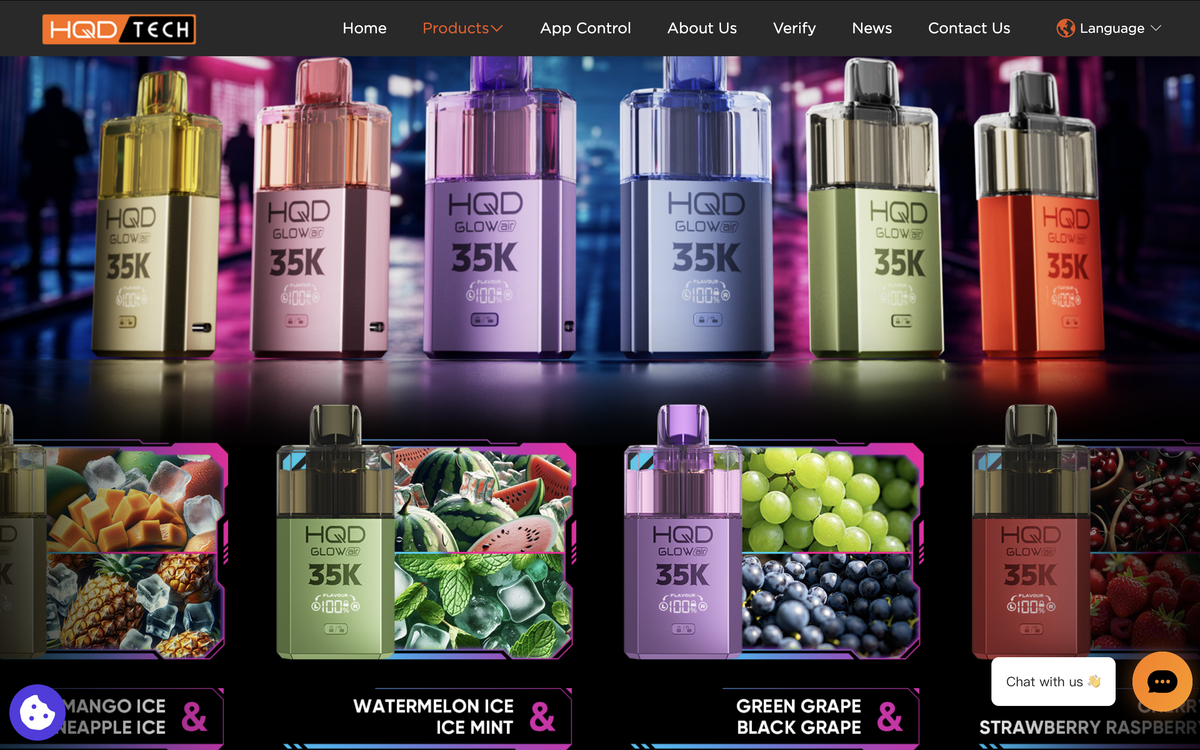 产品|口数达3.5万 提供10种口味组合 HQD新推2合1可切换口味产品