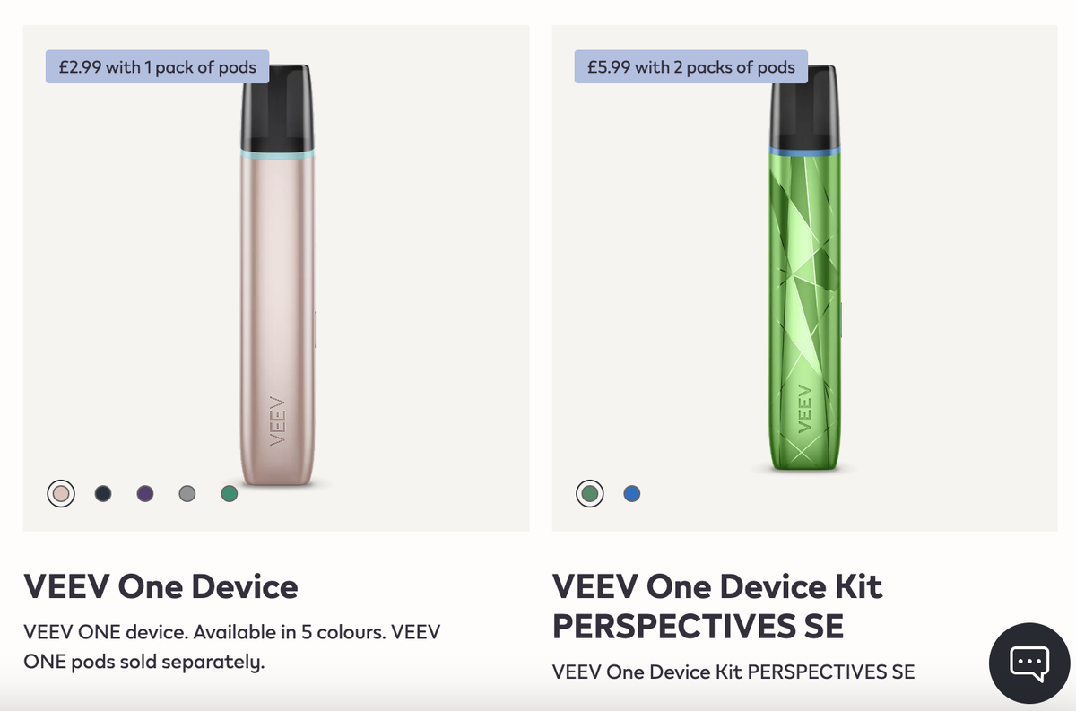 产品｜VEEV英国市场调整：停售一次性电子烟，5月推出32个换弹SKU