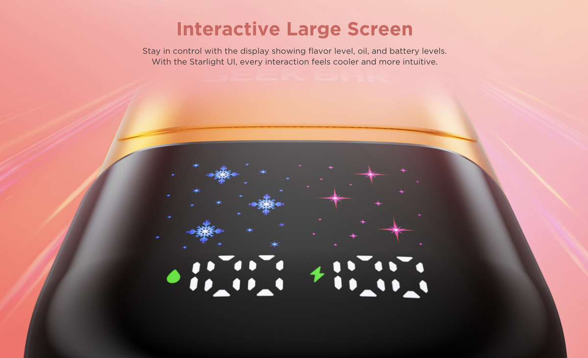 产品|同步上线双口味与冰度调节两大版本 GEEKBAR在美推出5万口新品2GO