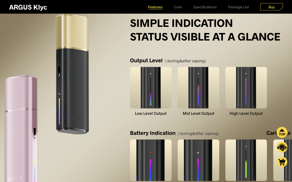 产品|配备磁吸式保护盖 VOOPOO发布新款开放式电子烟ARGUS Klyc