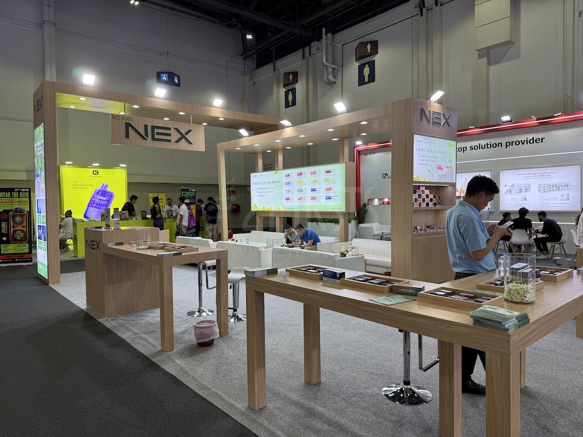 图集|2025迪拜电子烟展正式开幕,300+新型烟草品牌齐聚亮相