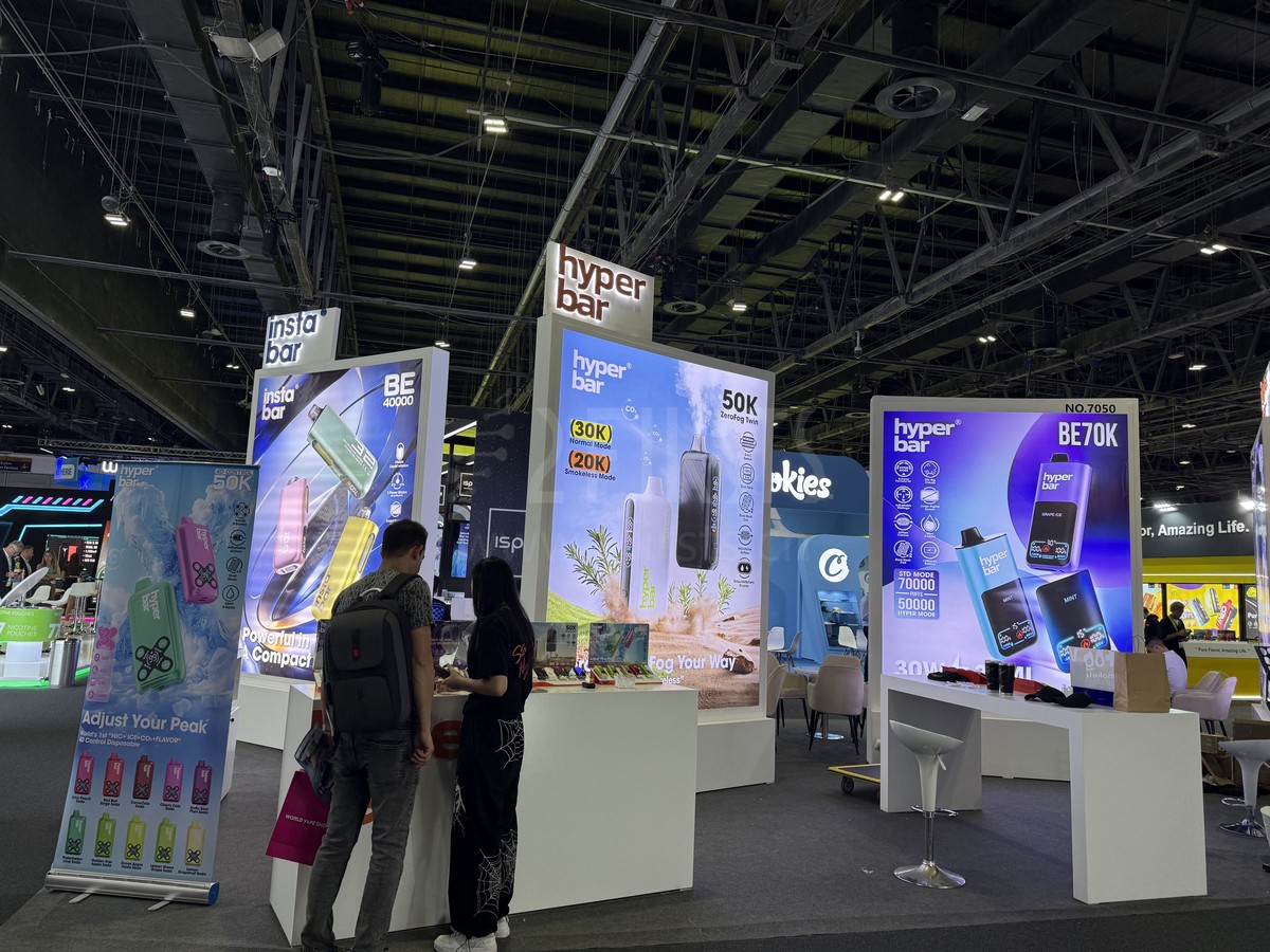 图集|2025迪拜电子烟展正式开幕,300+新型烟草品牌齐聚亮相