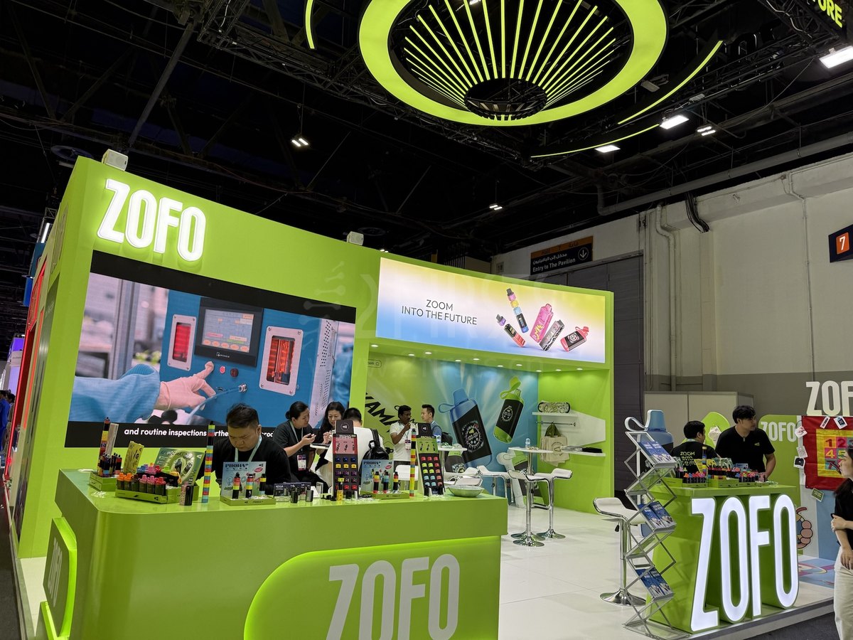 图集|2025迪拜电子烟展正式开幕,300+新型烟草品牌齐聚亮相
