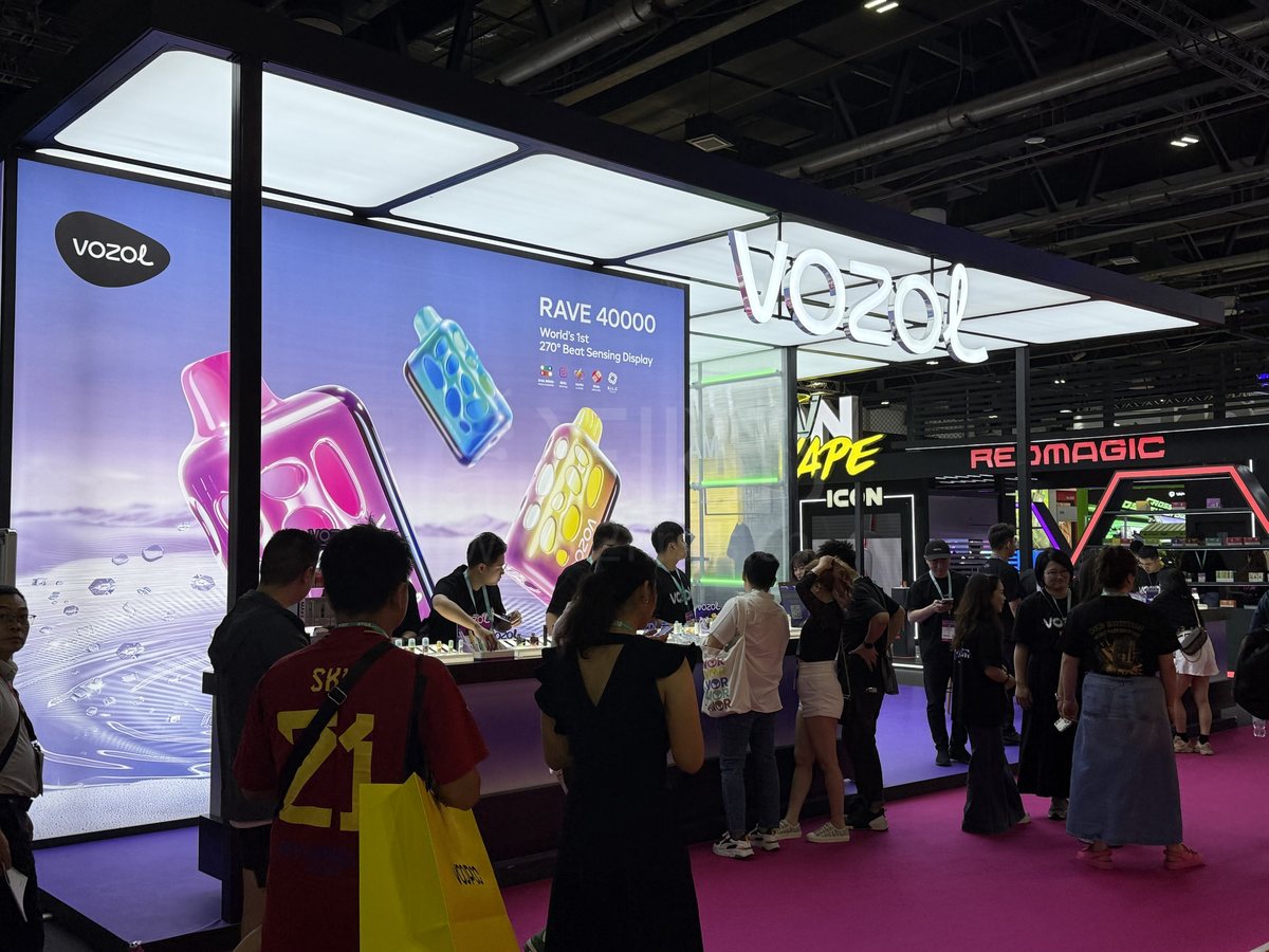 图集|2025迪拜电子烟展正式开幕,300+新型烟草品牌齐聚亮相
