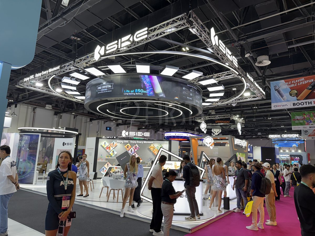 图集|2025迪拜电子烟展正式开幕,300+新型烟草品牌齐聚亮相
