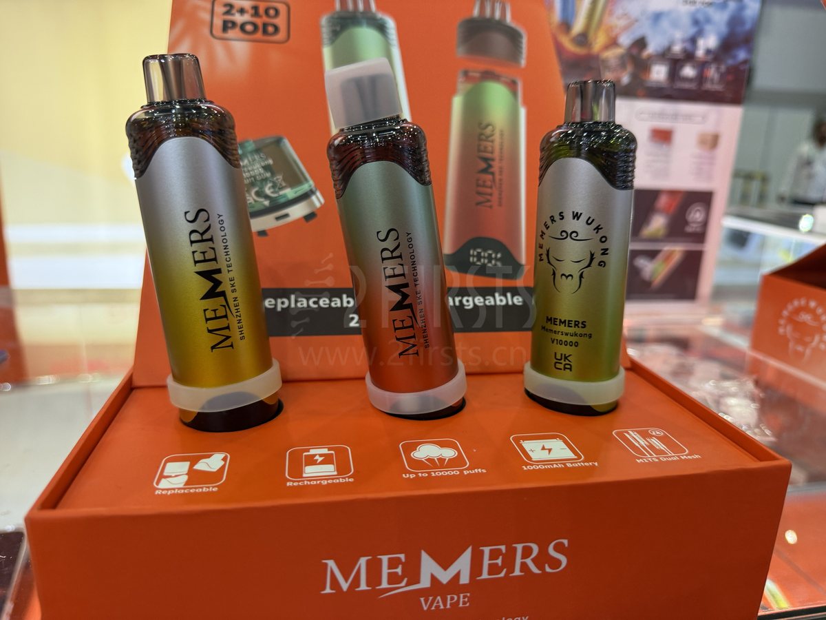 图集|HQD、MEMERS、IGET等众多品牌推出一次性电子水烟产品
