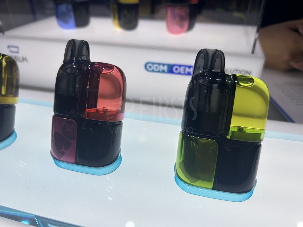 图集｜FEELM、Alfakher、RELX等众多品牌推出透明油仓产品