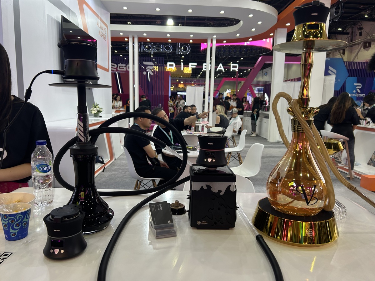 新品图集｜新宜康、易佳特、卓力能等推出新型水烟设备