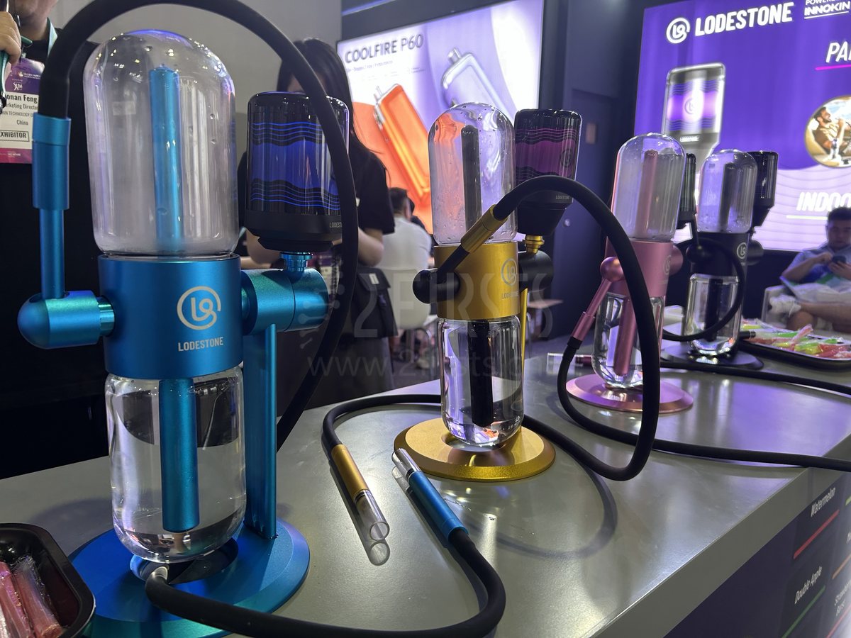 新品图集|新宜康、易佳特、卓力能等推出新型水烟设备