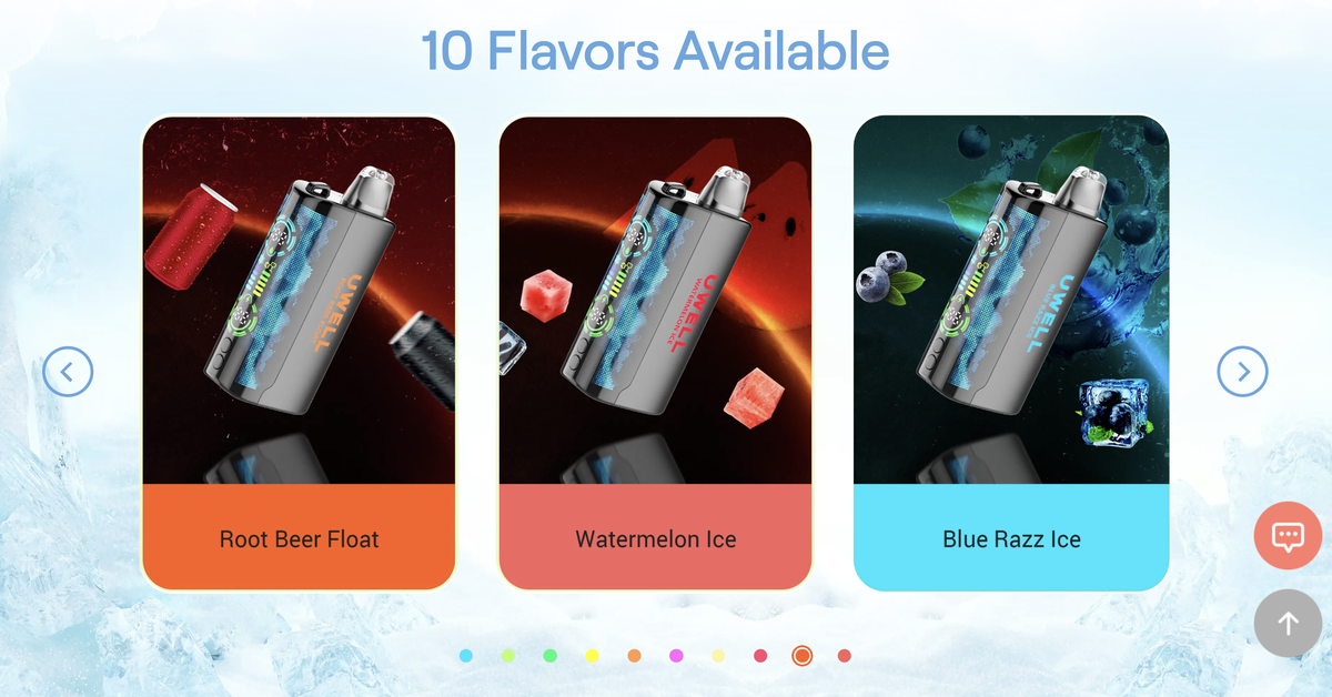 产品｜6万口抽吸次数+多档调节功能 UWELL KOKO BAR 60K ICE在美上市