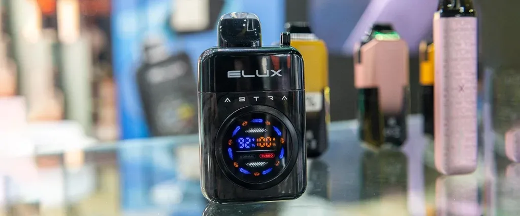 产品｜大尺寸显示屏+5万口使用口数，ELUX展出新款电子烟 ASTRA