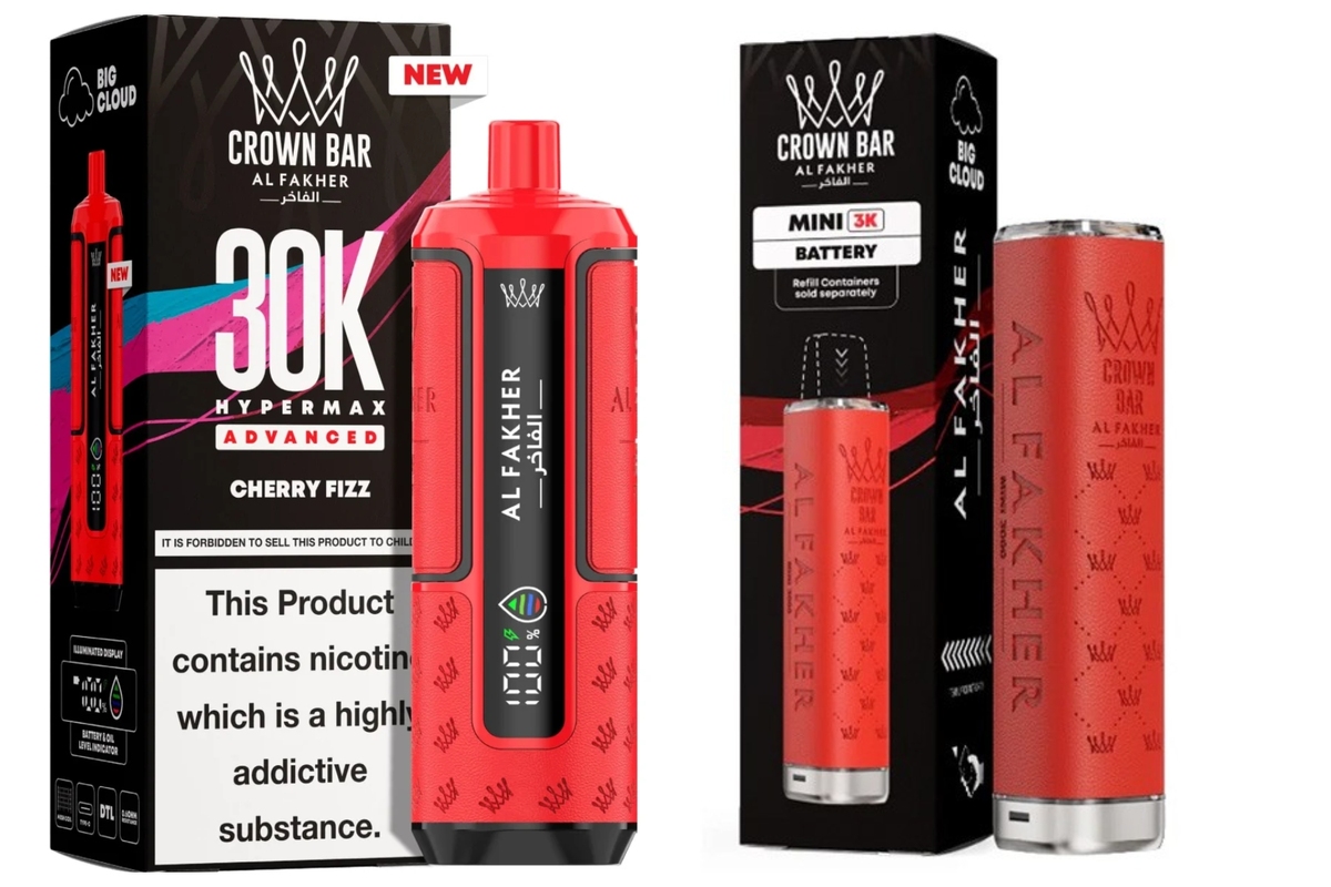 产品｜ 换弹式设计+四十余种口味可选 AL FAKHER两款水烟式电子烟登陆欧洲市场
