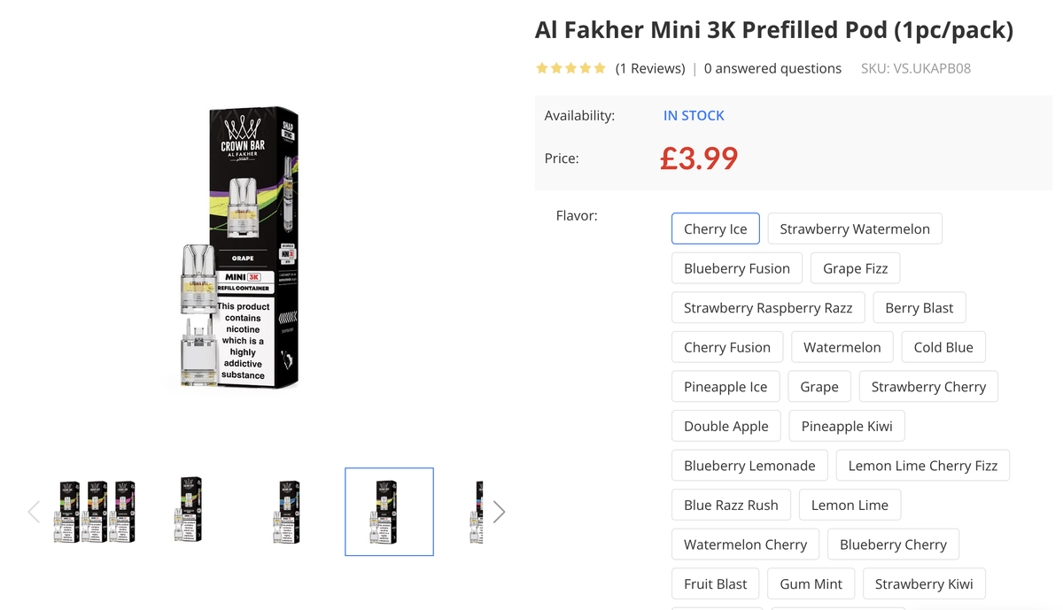 产品| 换弹式设计+四十余种口味可选 AL FAKHER两款水烟式电子烟登陆欧洲市场