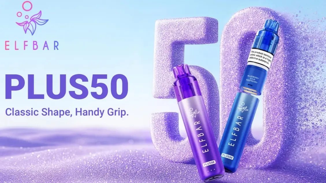 产品｜宣称口数达5万，ELFBAR PLUS 50在英国上市