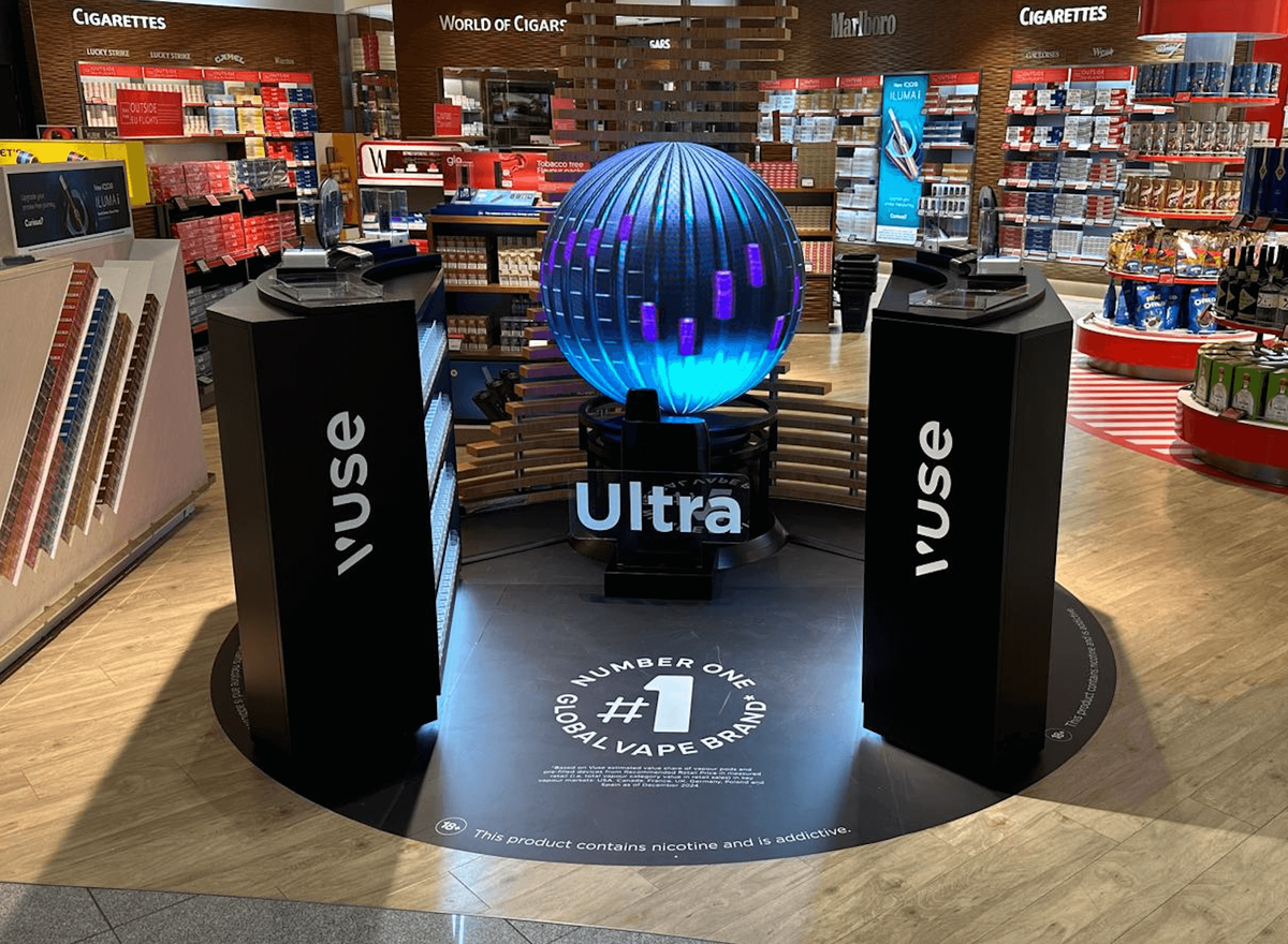 Vuse Ultra登陆德国法兰克福机场